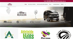 Desktop Screenshot of forwineorreason.com.au